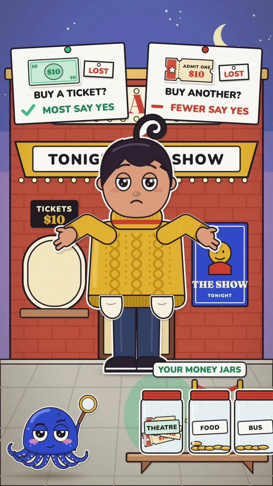 Lose ten dollars or lose a ten-dollar ticket. Same money. Your brain does not agree.